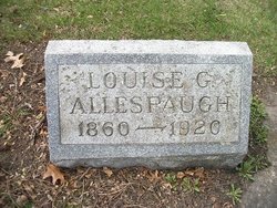 Mrs Louise <I>Gruber</I> Allespaugh 