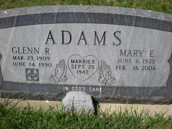 Mary E. <I>Miller</I> Adams 