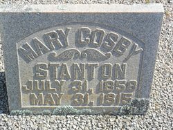 Mary Elizabeth <I>Cosby</I> Stanton 