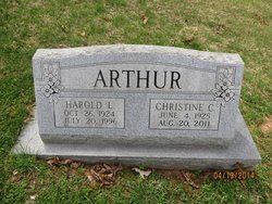 Christine Olivia <I>Clark</I> Arthur 