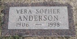 Vera S <I>Sopher</I> Anderson 