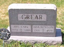 Ada <I>Benson</I> Grear 