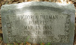 Victoria Ima <I>Tillman</I> Roberts 