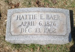 Hattie E. <I>Bickert</I> Baer 