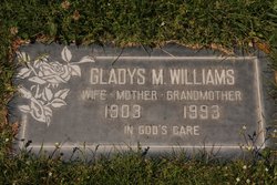 Gladys Marie <I>Pace</I> Williams 