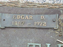 Edgar D Tidwell 