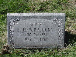 Frederick William “Fred” Breiding 