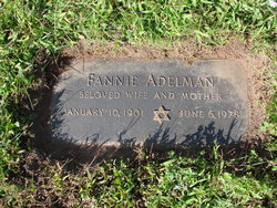 Fannie <I>Isenstadt</I> Adelman 