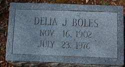 Delia Vergie <I>Jennings</I> Boles 