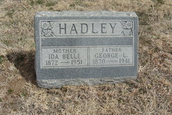 Ida Belle <I>Swaim</I> Hadley 