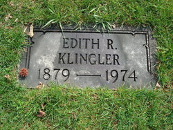 Edith I <I>Ridenour</I> Klingler 