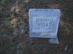 Bertha I. <I>Hiatt</I> Myers 