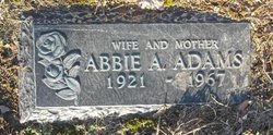 Abbie A. Adams 
