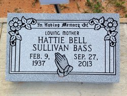 Hattie Bell <I>Sullivan</I> Bass 