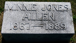 Minnie Maud <I>Jones</I> Allen 