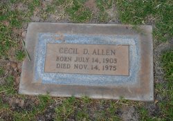 Cecil Dennis “Bill” Allen 