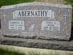 Vera G. <I>Weed</I> Abernathy 
