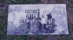Donald Lee Ahlers 