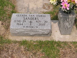 Glenda <I>Van Osdell</I> Sanders 