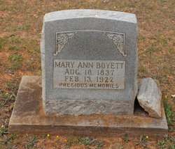 Mary Ann <I>Vaught</I> Boyett 
