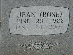 Jean <I>Rose</I> Flowers Barclay 