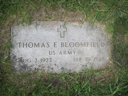 Thomas E Bloomfield 