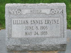 Lillian Irene <I>Ennis</I> Ervine 