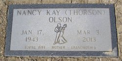 Nancy Kay <I>Thorson</I> Olson 