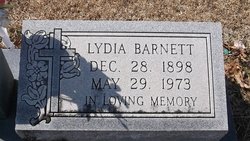 Lydia W <I>Cobb</I> Barnett 