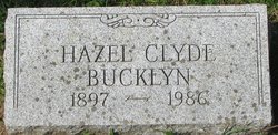 Hazel <I>Clyde</I> Bucklyn 