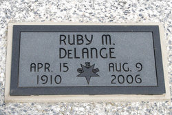Ruby M. <I>Kennedy</I> DeLange 