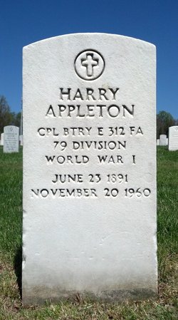 CPL Harry Appleton 
