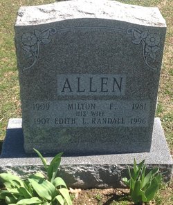 Edith L. <I>Randall</I> Allen 