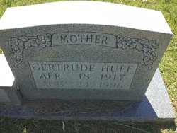 Gertrude <I>Huff</I> Cox 