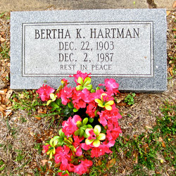 Bertha Katherine Hartmann 