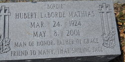 Hubert LaBorde “Bordie” Mathias Sr.