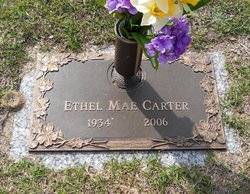 Ethel Mae <I>Grimsley</I> Carter 