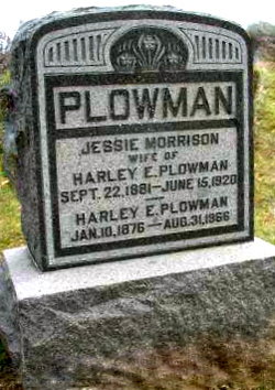 Jessie <I>Morrison</I> Plowman 