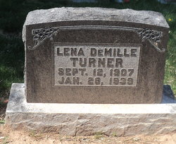 Lena May <I>DeMille</I> Turner 