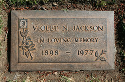 Violet Naomi <I>Lamm</I> Jackson 