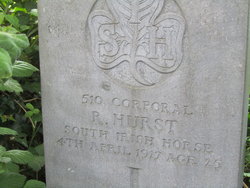 Corporal Robert Hurst 