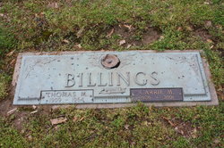 Thomas M Billings 