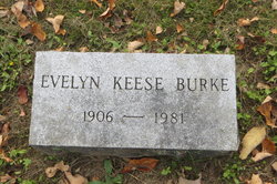 Evelyn <I>Keese</I> Burke 