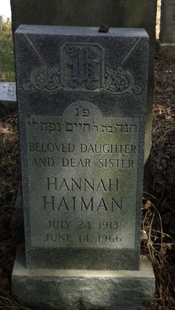 Hannah Haiman 