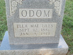 Ella Mae <I>Liles</I> Odom 