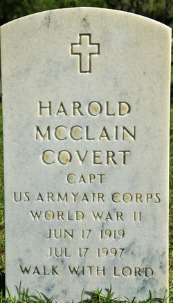 CAPT Harold McClain Covert Jr.