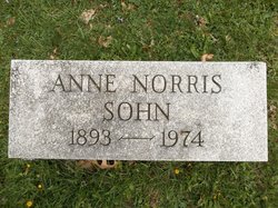 Anne “Annie” <I>Norris</I> Sohn 