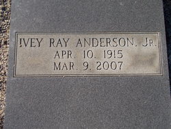 Ivey Ray Anderson Jr.