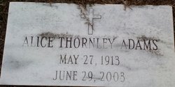Alice Thornley Adams 