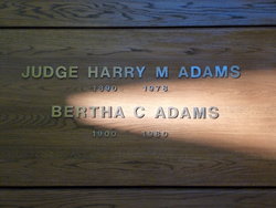 Bertha C Adams 